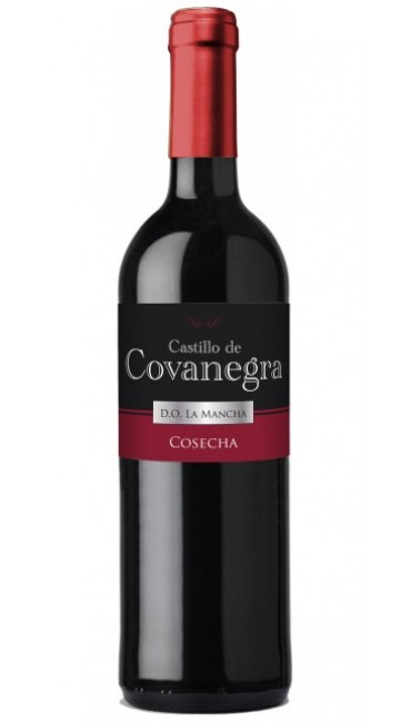 Вино Castillo de Covanegra DO La Mancha dry red wine Tempranillo красное сухое 0.75 л 12%