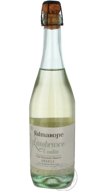 Вино игристое Valmarone Lambrusco белое полусладкое 0,75л