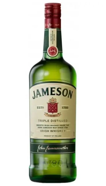 Виски Jameson Irish Whiskey 40%, 1л