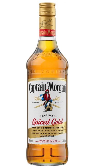 Ромовый напиток Captain Morgan Spiced Gold 0.7 л 35%