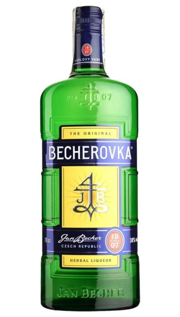 Ликерная настойка на травах Becherovka, 38%, 0,7 л