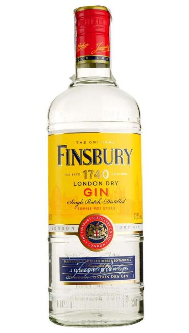 Джин Finsbury London Dry Gin, 37,5%, 0,7 л 