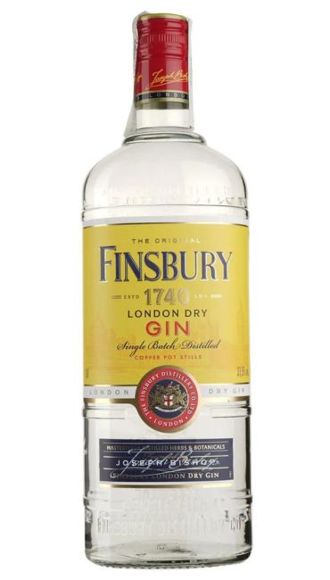 Джин Finsbury London Dry Gin, 37,5%, 1 л