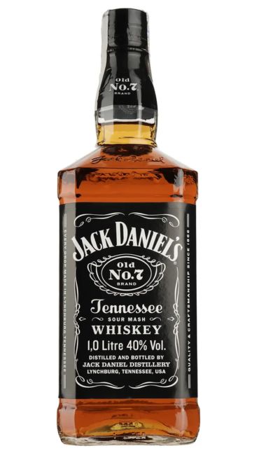 Виски Jack Daniel's Tennessee Old No.7, 40%, 1 л