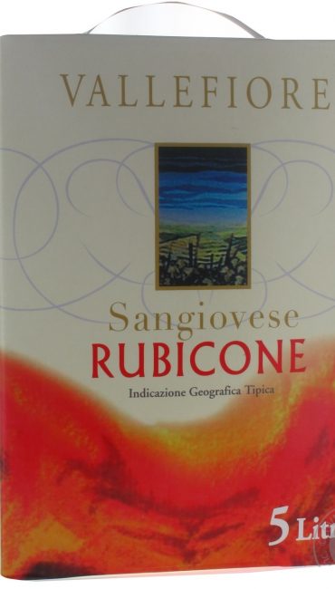Вино Vallefiore Sangiovese Rubicone красное сухое 11% 5л