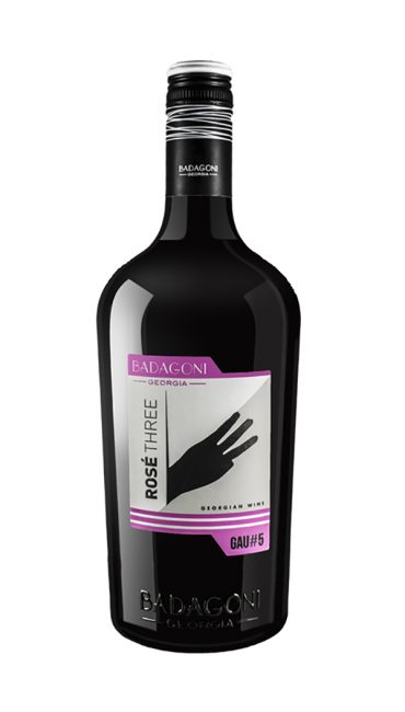 Вино Badagoni GAU#5 Rose Three розовое п/сухое 0.75л Вино Badagoni GAU#5 Rose Three розовое п/сухое 0.75л