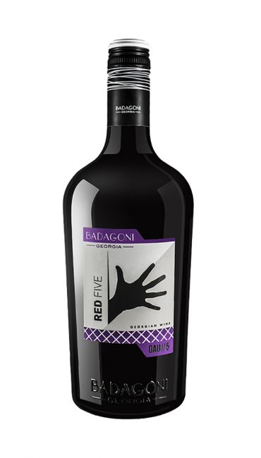 Вино Badagoni GAU#5 Red Five красное п/сухое 0.75л Вино Badagoni GAU#5 Red Five красное п/сухое 0.75л