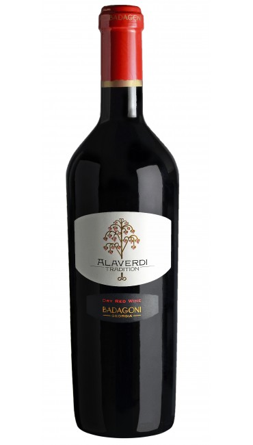 Вино Badagoni Традиции Алаверди красное сухое 0.75л