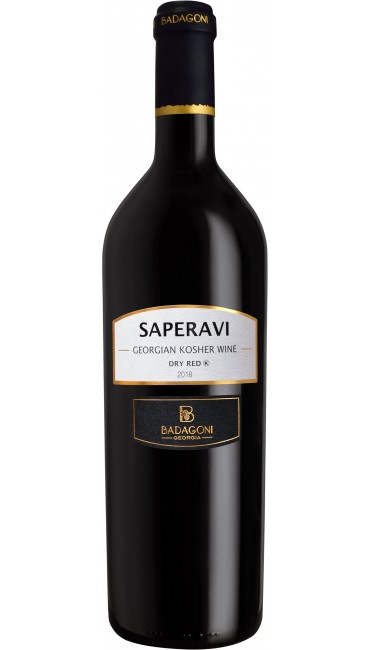 Вино Badagoni Саперави Кошер Красное сухое 0.75л