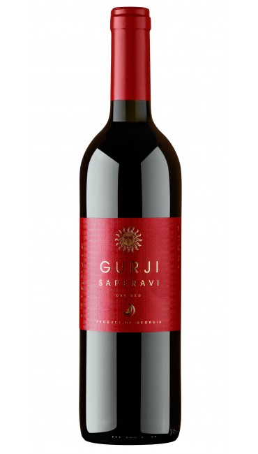Вино Gurji Саперави красное сухое 0,75 л