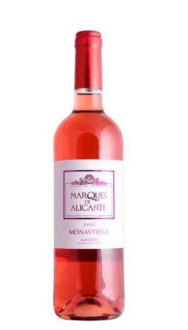 Вино Marques de Alicante Monastrell розовое сухое 0.75л Вино Marques de Alicante Monastrell розовое сухое 0.75л