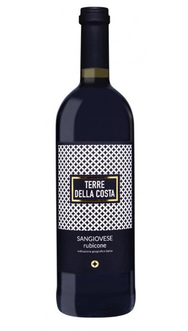Вино Terre della Costa Sangiovese Rubicone IGT червоне сухе 0.75л