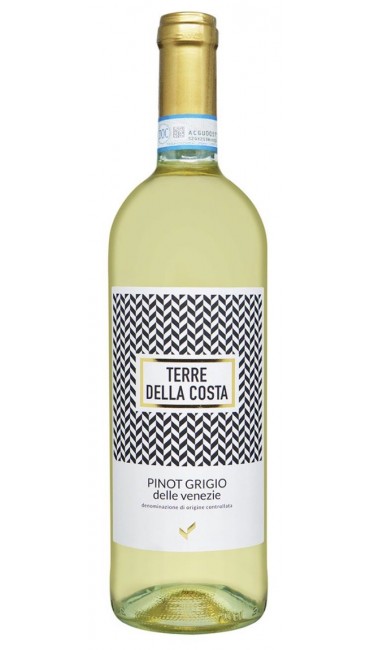 Вино Terre della Costa Pinot Grigio delle Venezie DOC біле сухе 0.75л