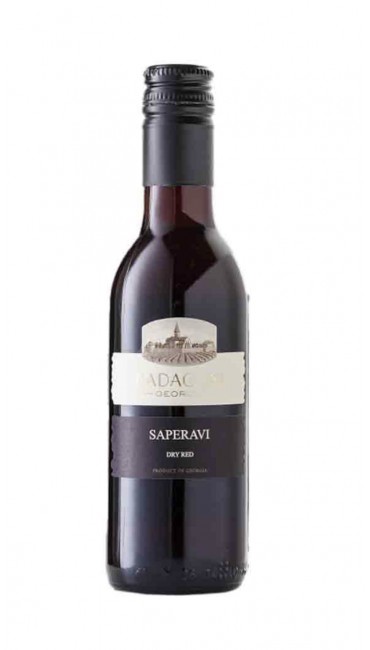 Вино Badagoni Сапераві красное сухое 0.187Л
