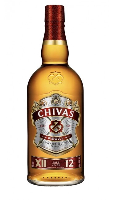 Виски Chivas Regal 12 years old, в коробке, 40%, 1 л