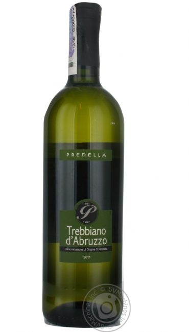 Вино Predella Trebbiano d`Arbuzzo белое сухое 0,75л Вино Predella Trebbiano d`Arbuzzo белое сухое 0,75л