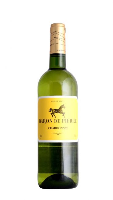 Вино Baron de Pierre Chardonnay белое сухое 0.75л Вино Baron de Pierre Chardonnay белое сухое 0.75л