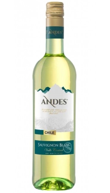 Вино Andes Sauvignon Blanc белое сухое 0,75л 12,5%